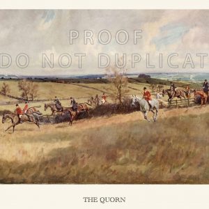 The Quorn Hunting Print